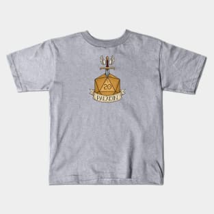 D20 - Paladin Kids T-Shirt